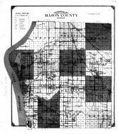 Mason CountyTopographical Map, Mason County 1915